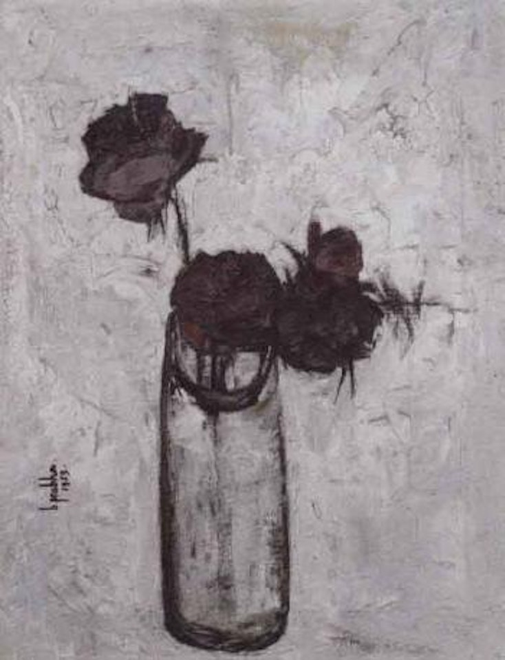 Black roses by B Prabha