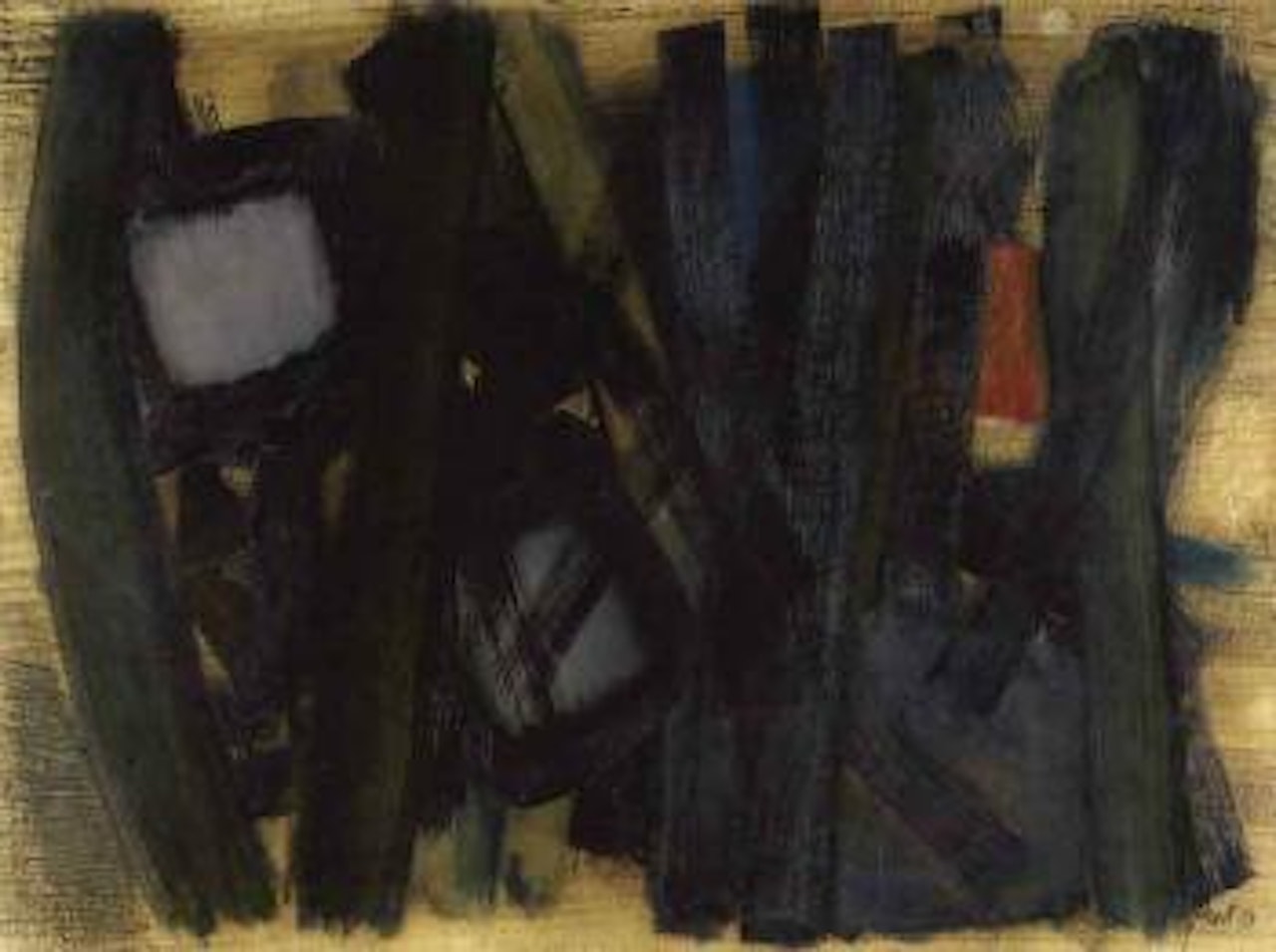 Composition by Fritz Winter