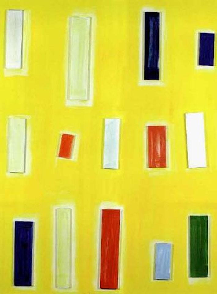 Chicago gelb by Imi Knoebel