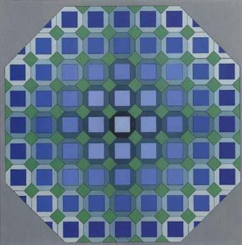 Ossom OK by Victor Vasarely