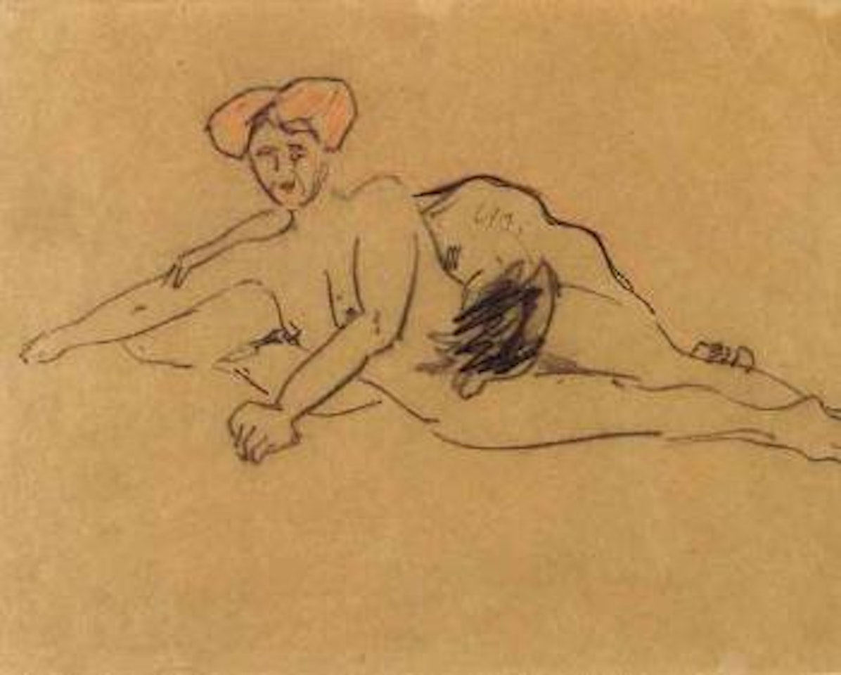 Lovers by Ernst Ludwig Kirchner