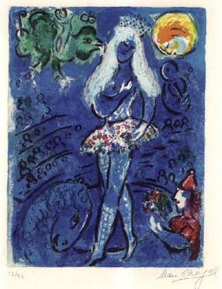Dancer by Marc Chagall