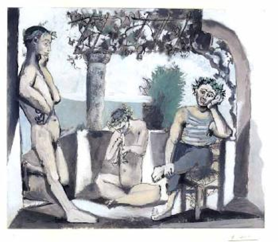 Bacchanale by Pablo Picasso