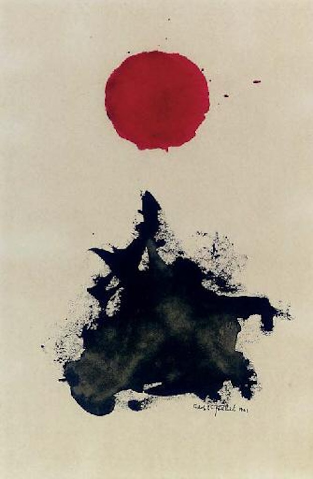 Small burst by Adolph Gottlieb