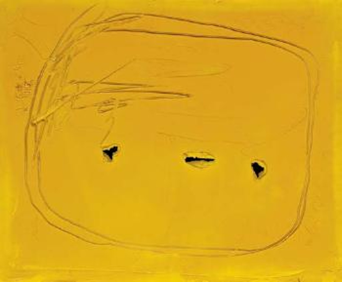 Concetto spaziale by Lucio Fontana