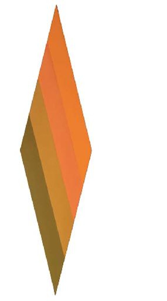 Fault slant by Kenneth Noland