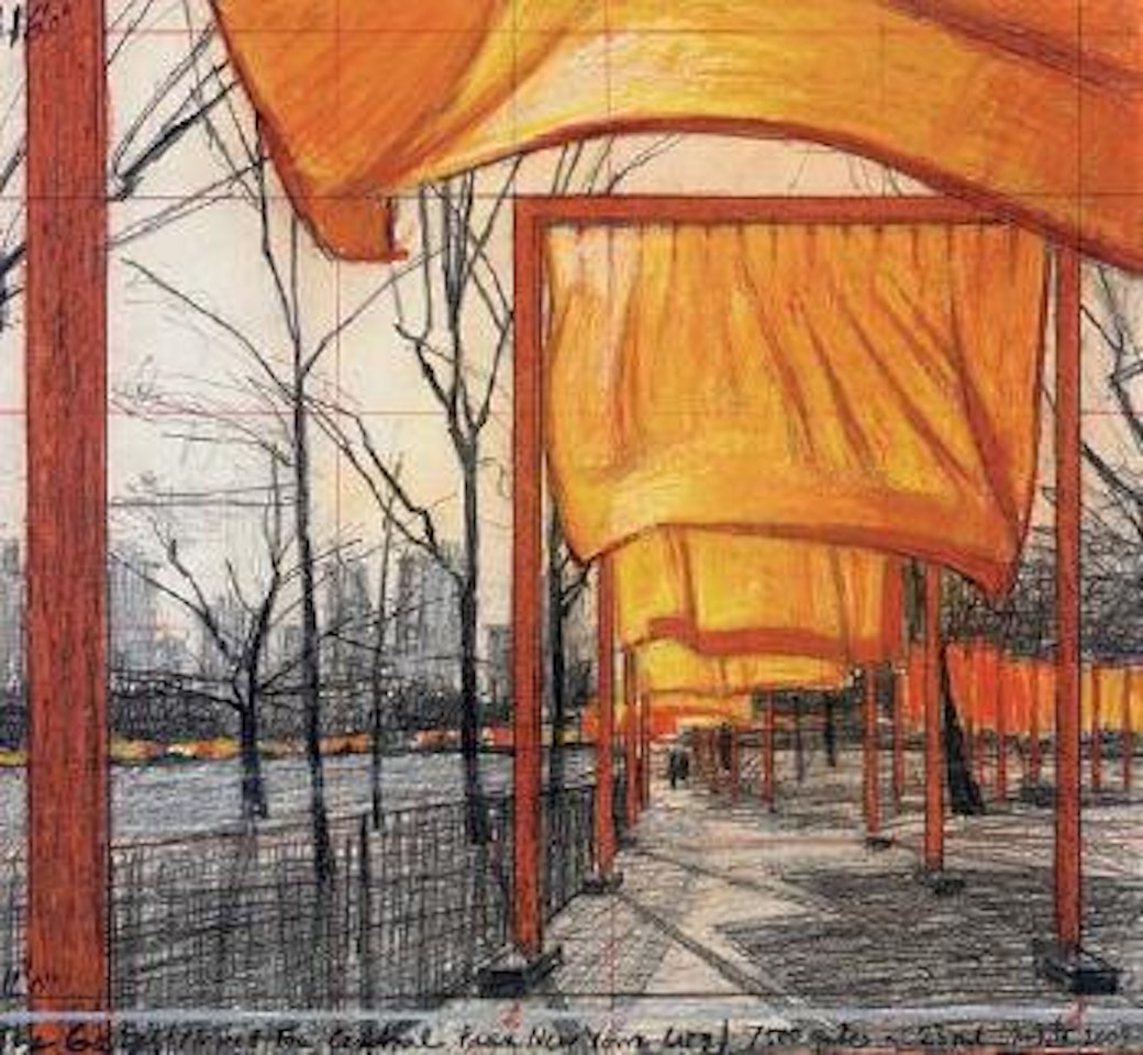 Gates, project for Central Park, New York City by Christo