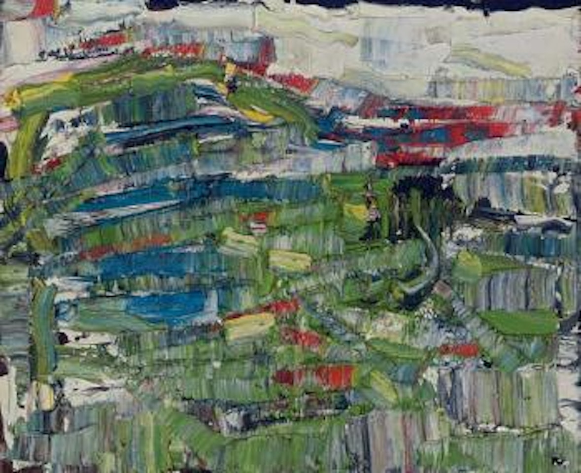 Blue soleil by Jean-Paul Riopelle