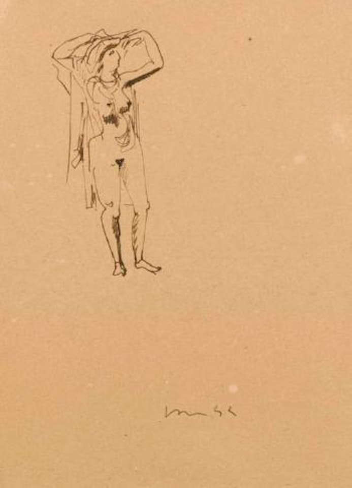 Figure by Lucio Fontana