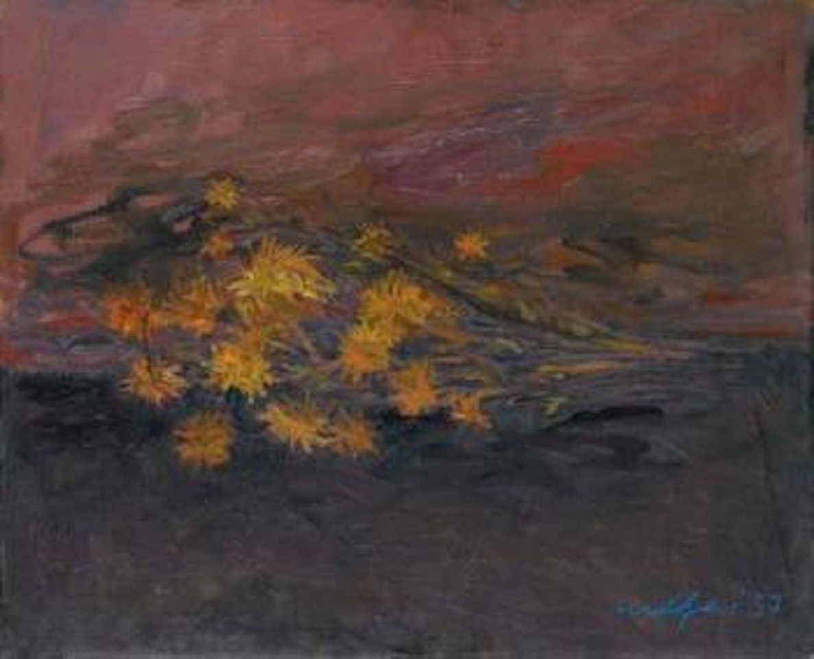 Bouquet of flowers by Mario Mafai