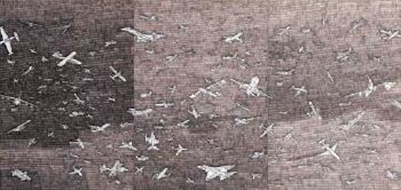 Cieli ad alta quota by Alighiero Boetti