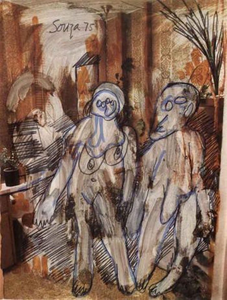 Couple by Francis Newton Souza