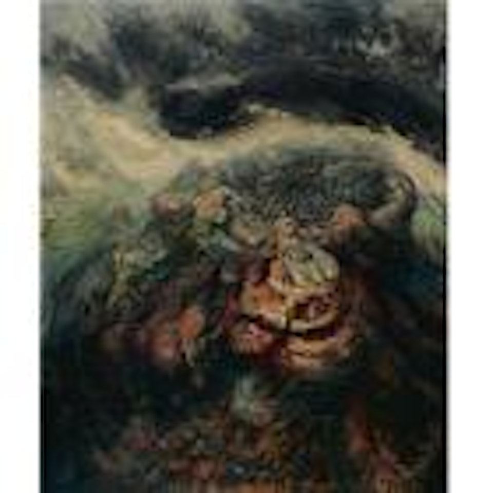 Houses in the mountains by David Alfaro Siqueiros