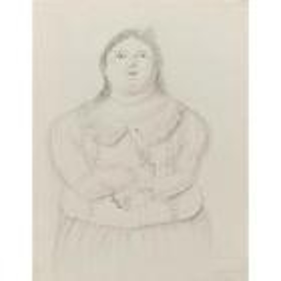 Portrait of amande by Fernando Botero