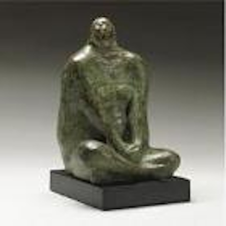 Seated woman by Francisco Zuñiga
