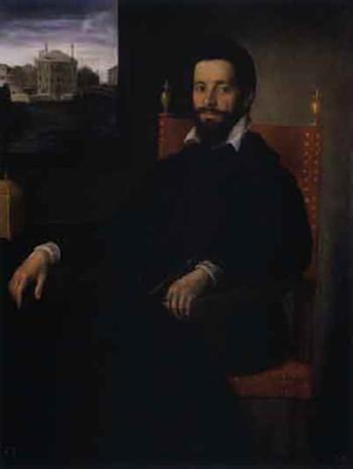 Portrait of Venetian gentleman by Leandro Bassano