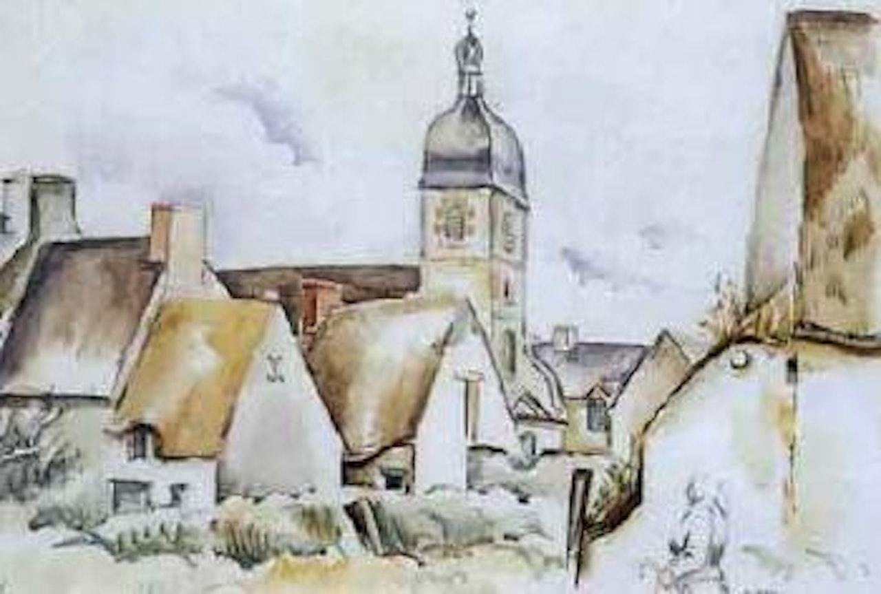 Rue de village by André Lhote