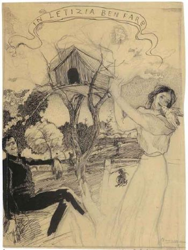 In letizia ben fare by Umberto Boccioni