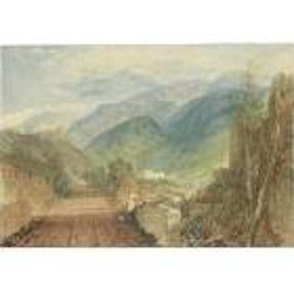 Bonneville, Savoy by Joseph Mallord William Turner