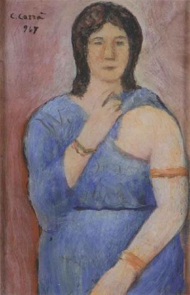 Roman woman by Carlo Carra