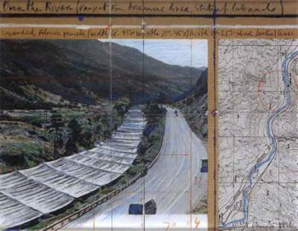 Over the river by Christo
