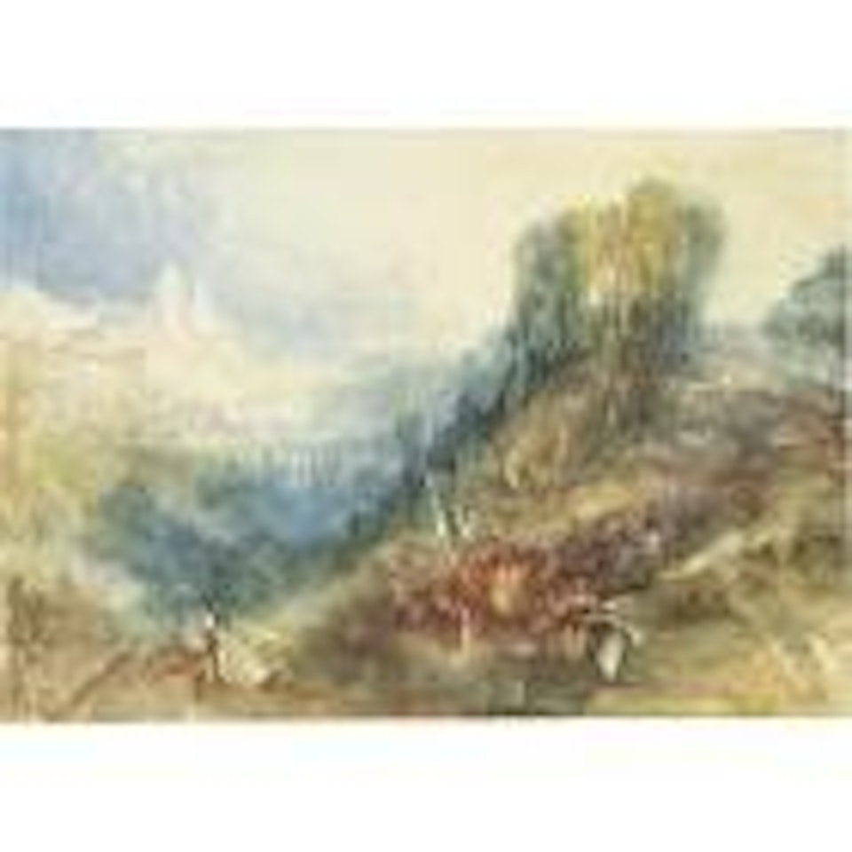 Lausanne from the West by Joseph Mallord William Turner