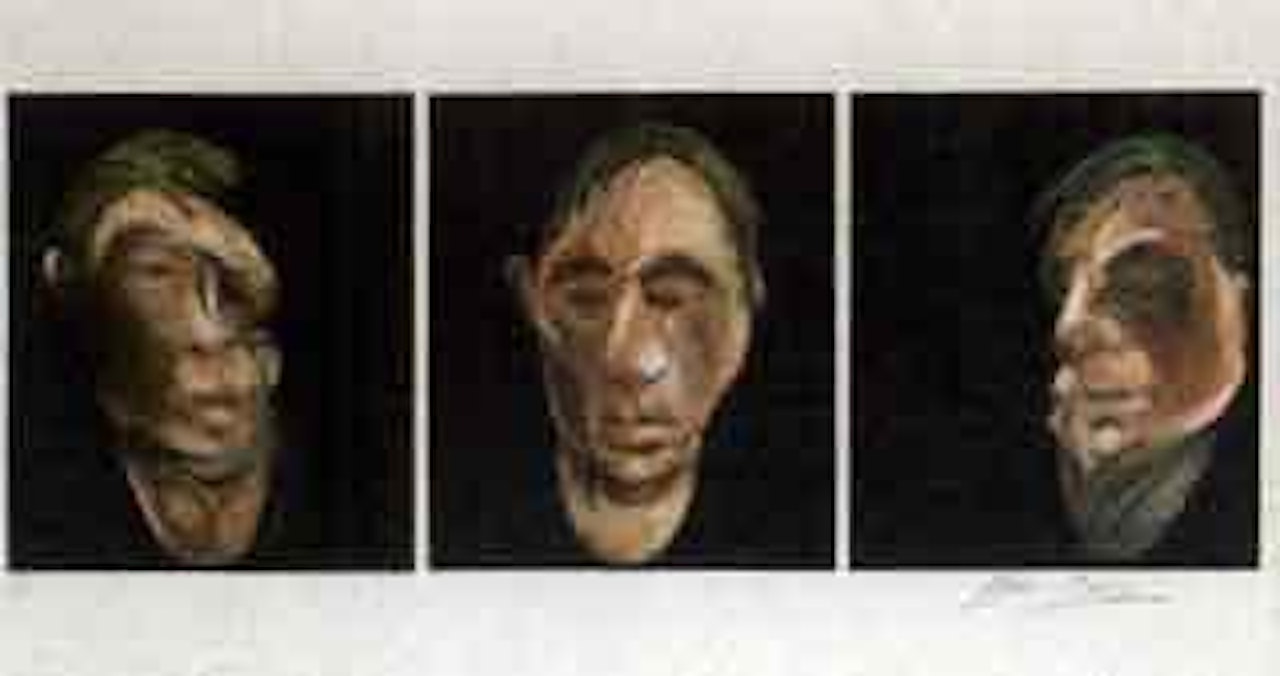 Triptyque autoportrait by Francis Bacon