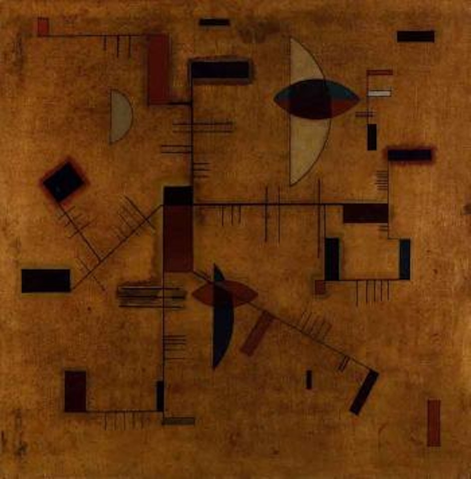 Brun dense by Wassily Kandinsky