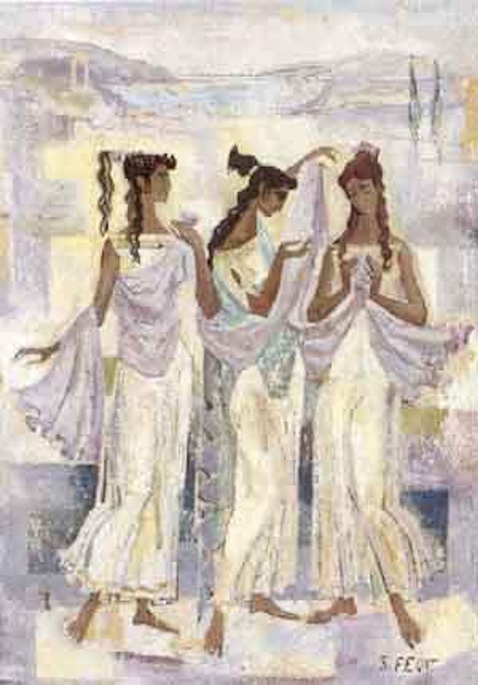 Les trois Muses by Serge Férat