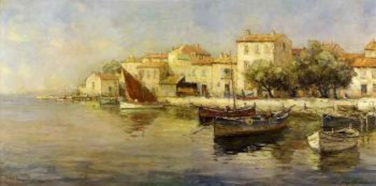 Les Martigues by Georgij Aleksandrovic Lapschin
