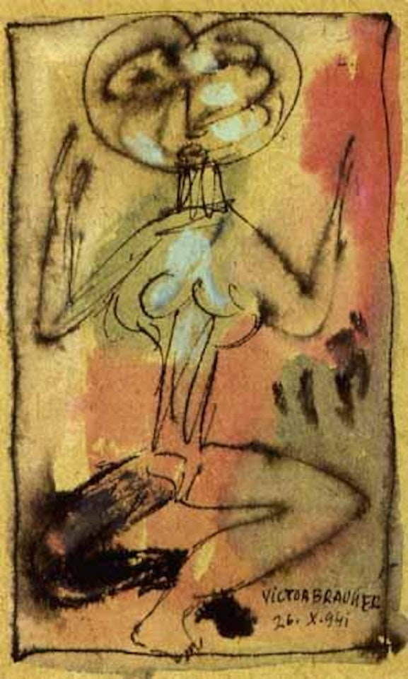 Femme nue by Victor Brauner