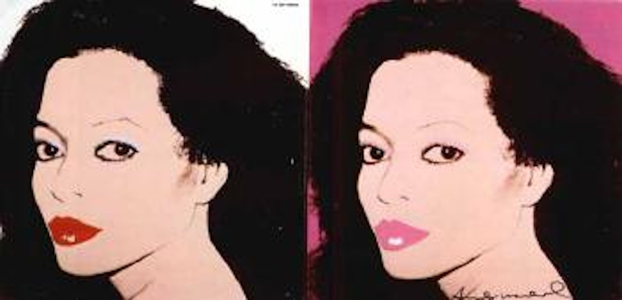 Diana Ross by Andy Warhol