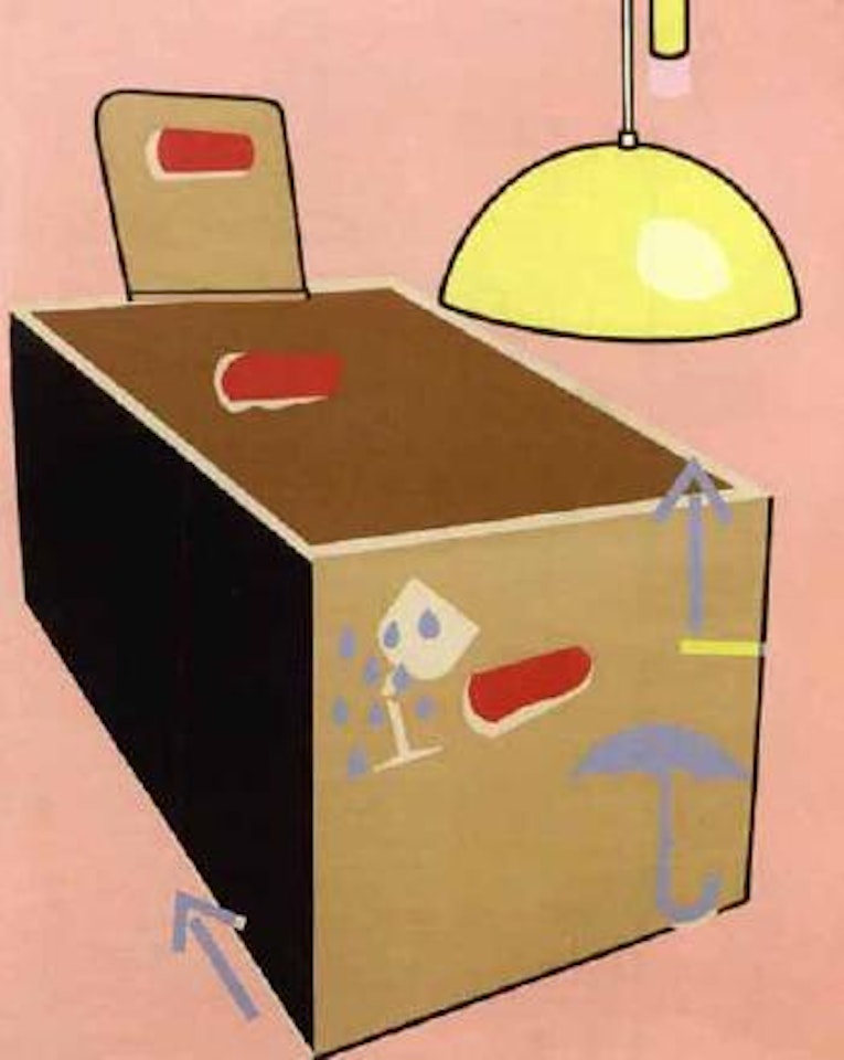 Suite a Magritte no 5, les vacances de hegel by Hervé Telemaque