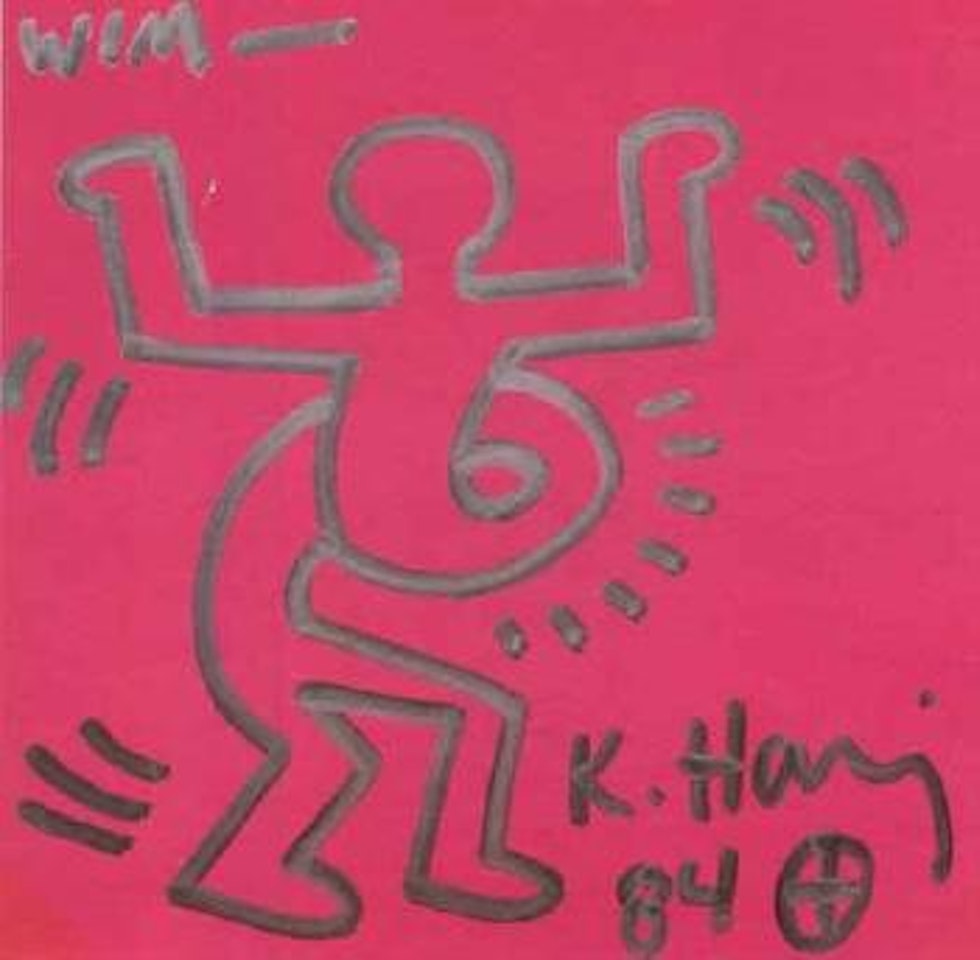 Snake man by Keith Haring