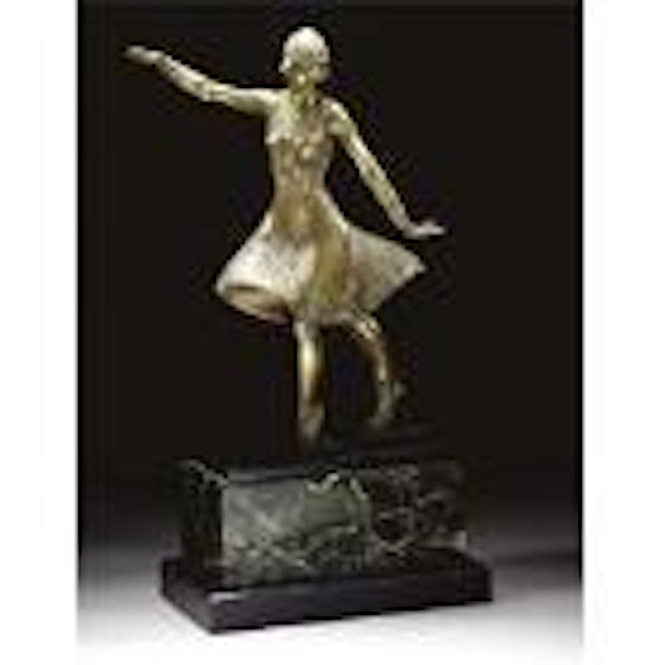 Ballet Russes, dancer by Demetre Chiparus