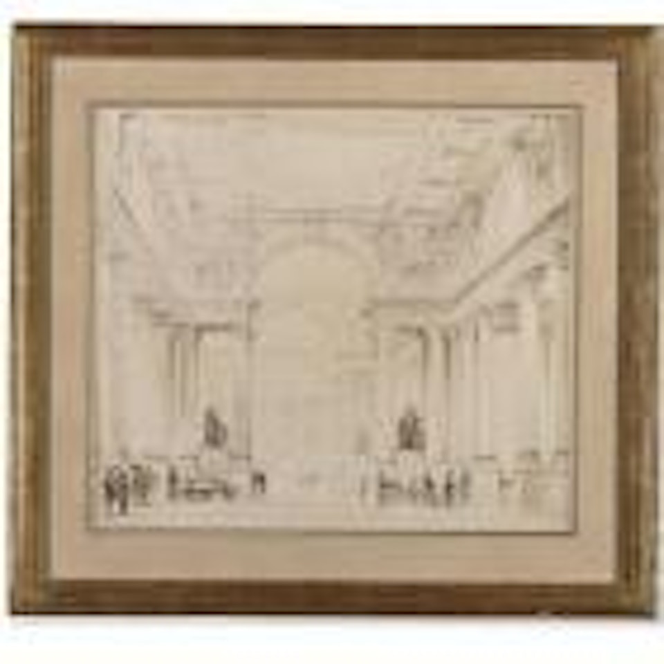 Vestibule of the Manchester Assize Courts by Thomas Allom