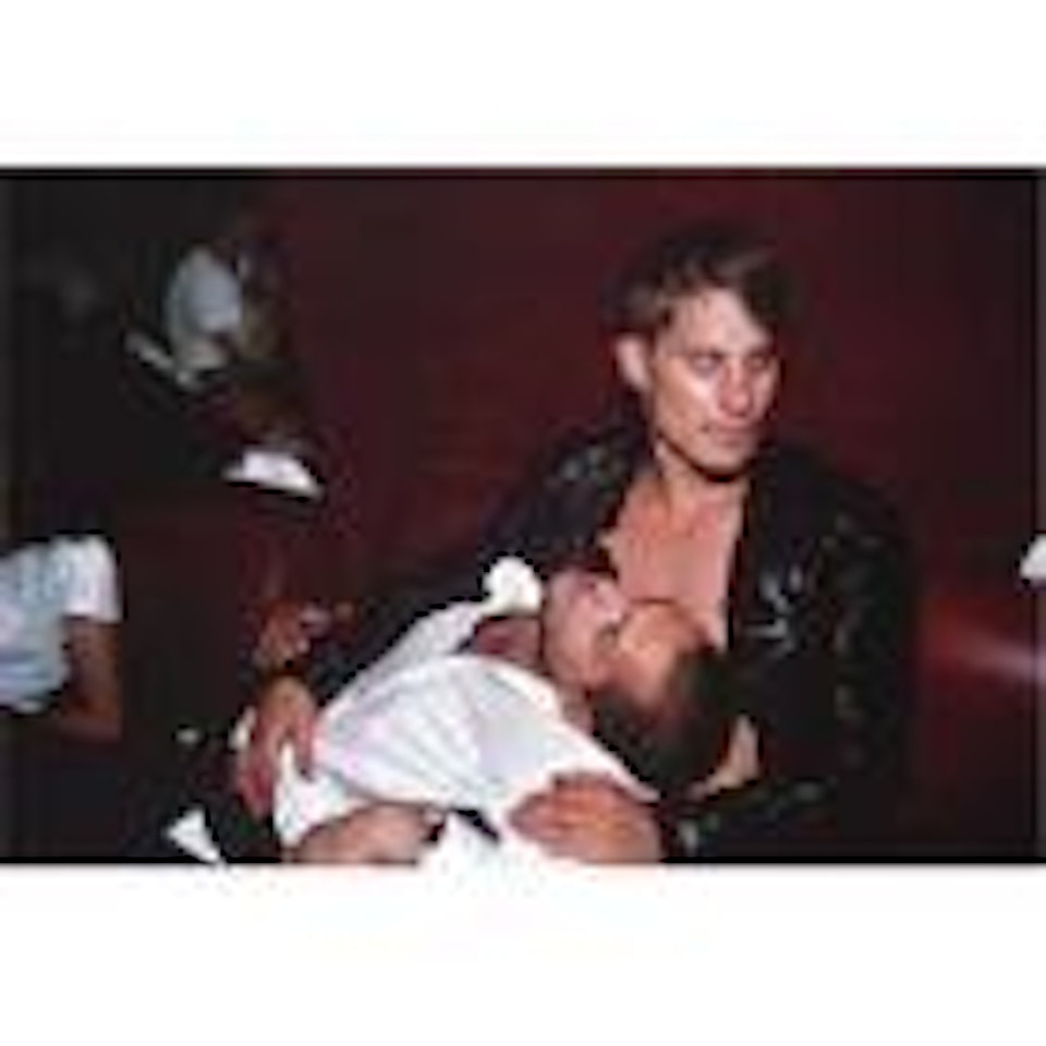 Clemens and Jens, La Pieta Pulp Club, Paris by Nan Goldin