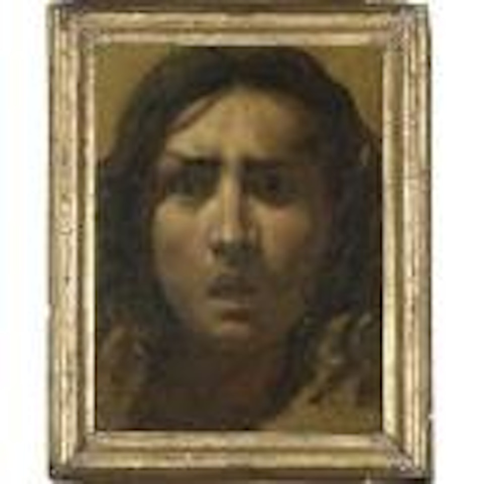 Tete d'homme effraye by Simon Vouet