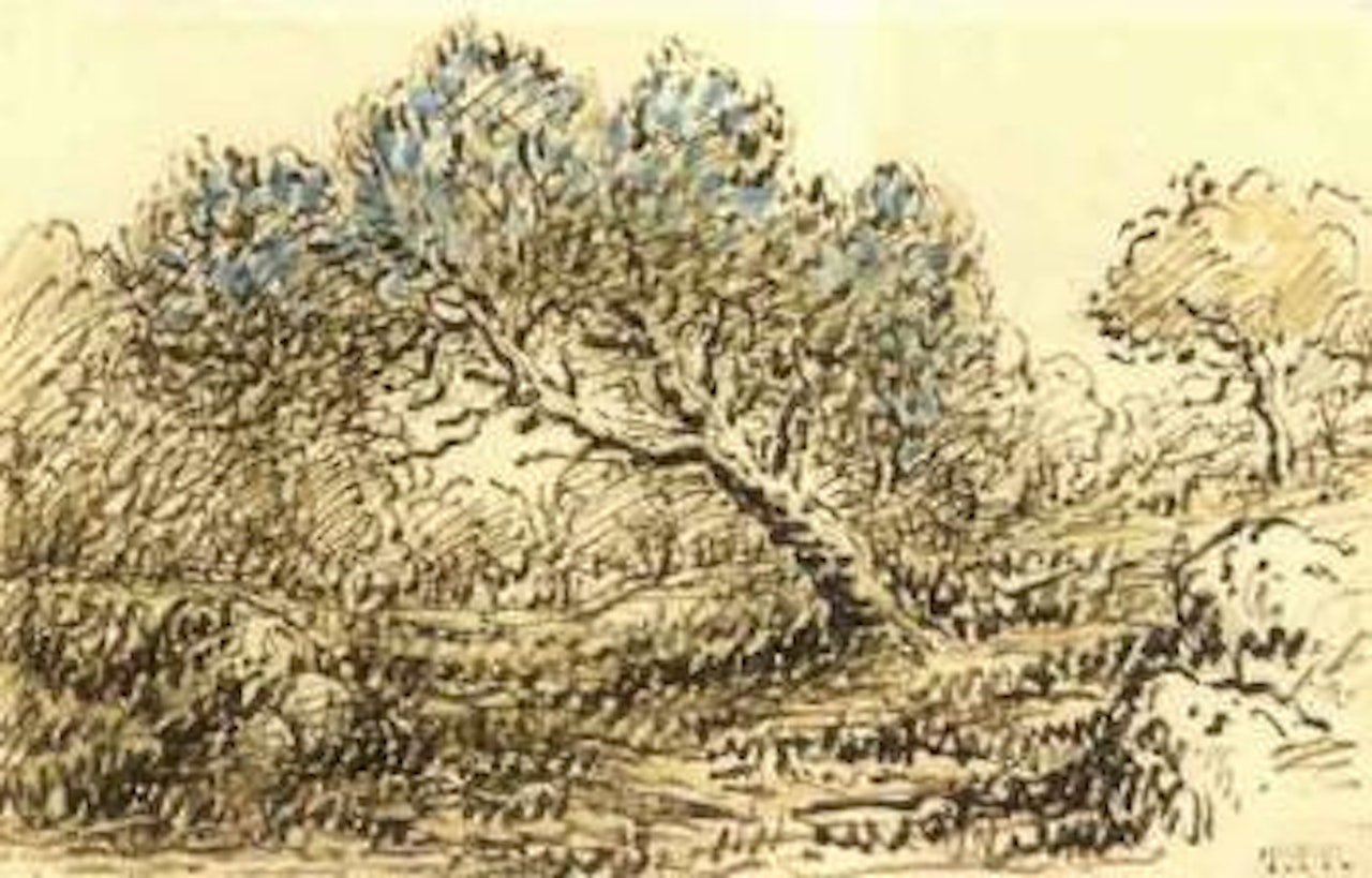 Paysage by Théodore Rousseau