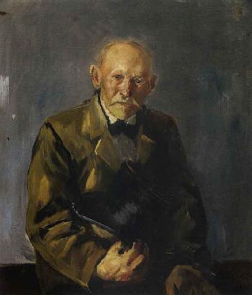 A visit by Christian Krohg