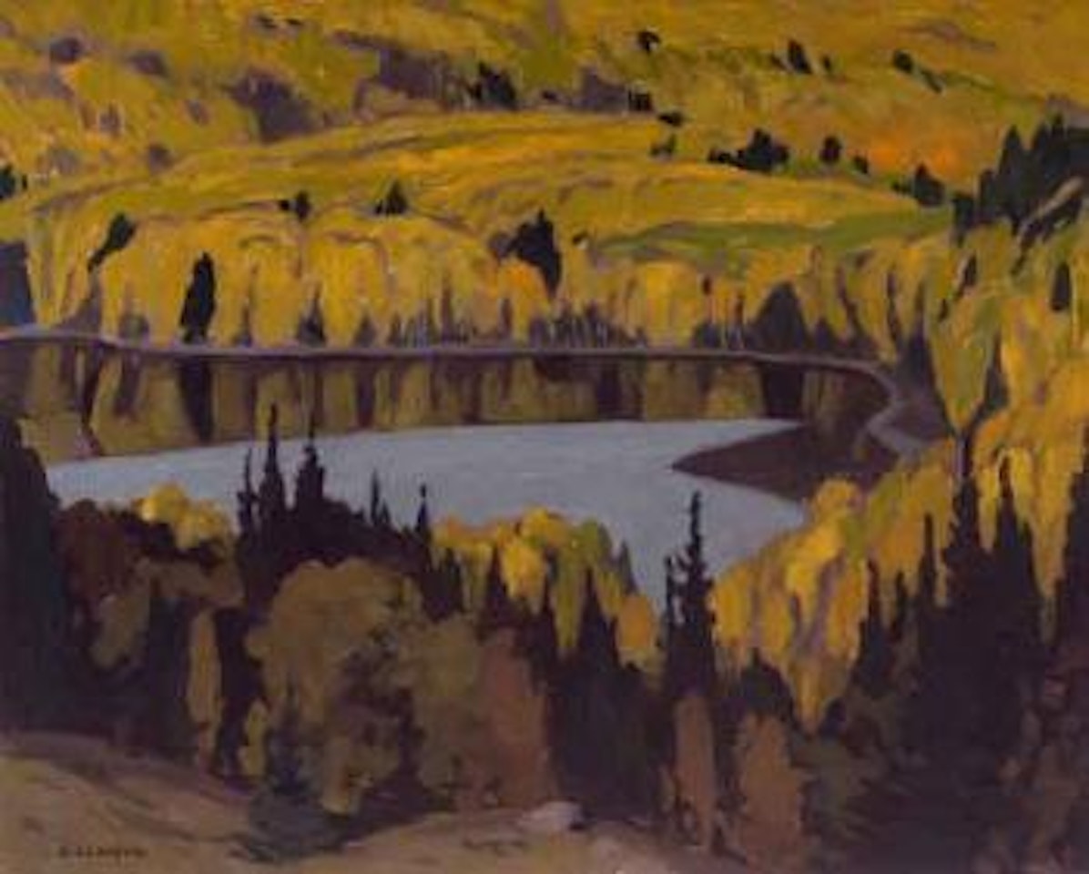 Carson Lake, October, Madawaska River Country by Alfred Joseph Casson