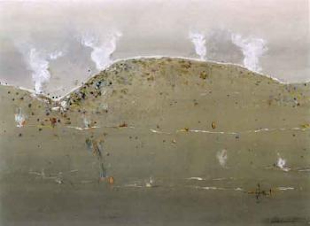 Bushfire at Weipa 1977 by Frederick Ronald Williams