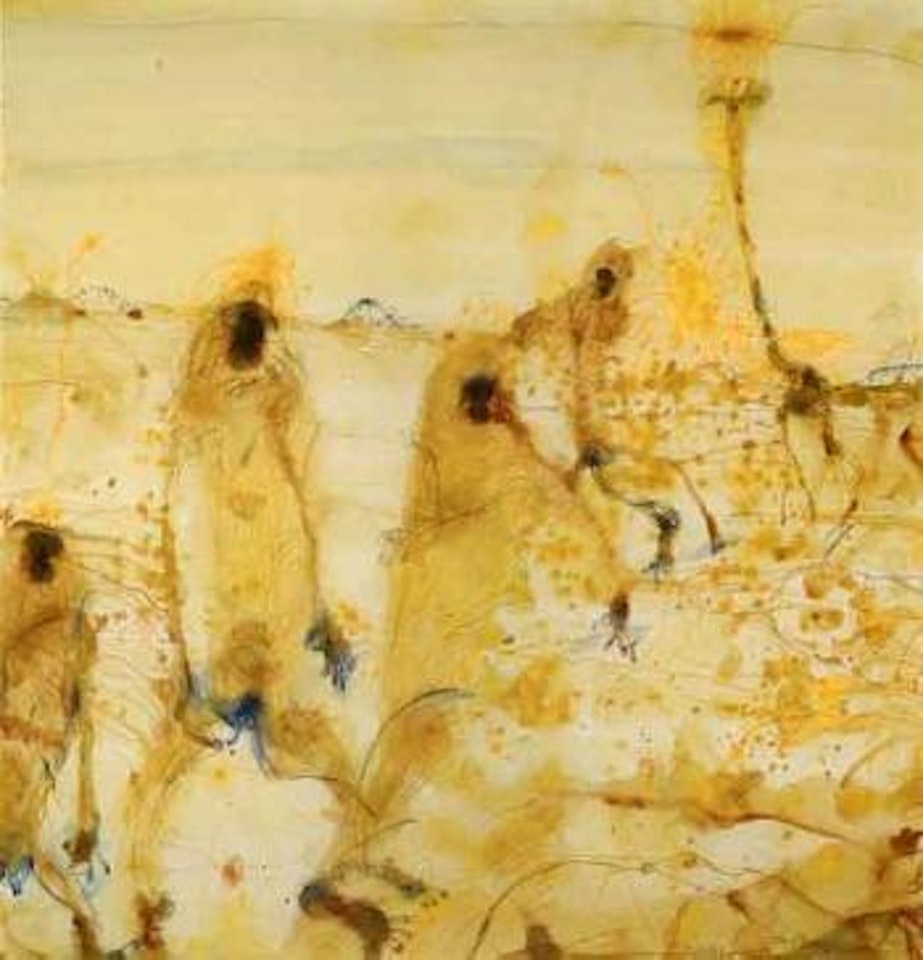 Monkey dance by John Olsen