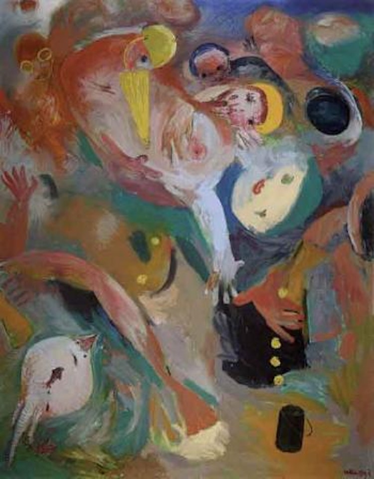 Surf carnival no.5 by Arthur Merric Bloomfield Boyd