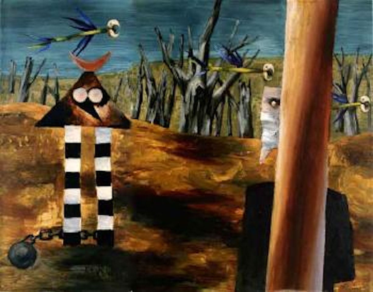 John Batman meets Eliza Callaghan by Albert Tucker