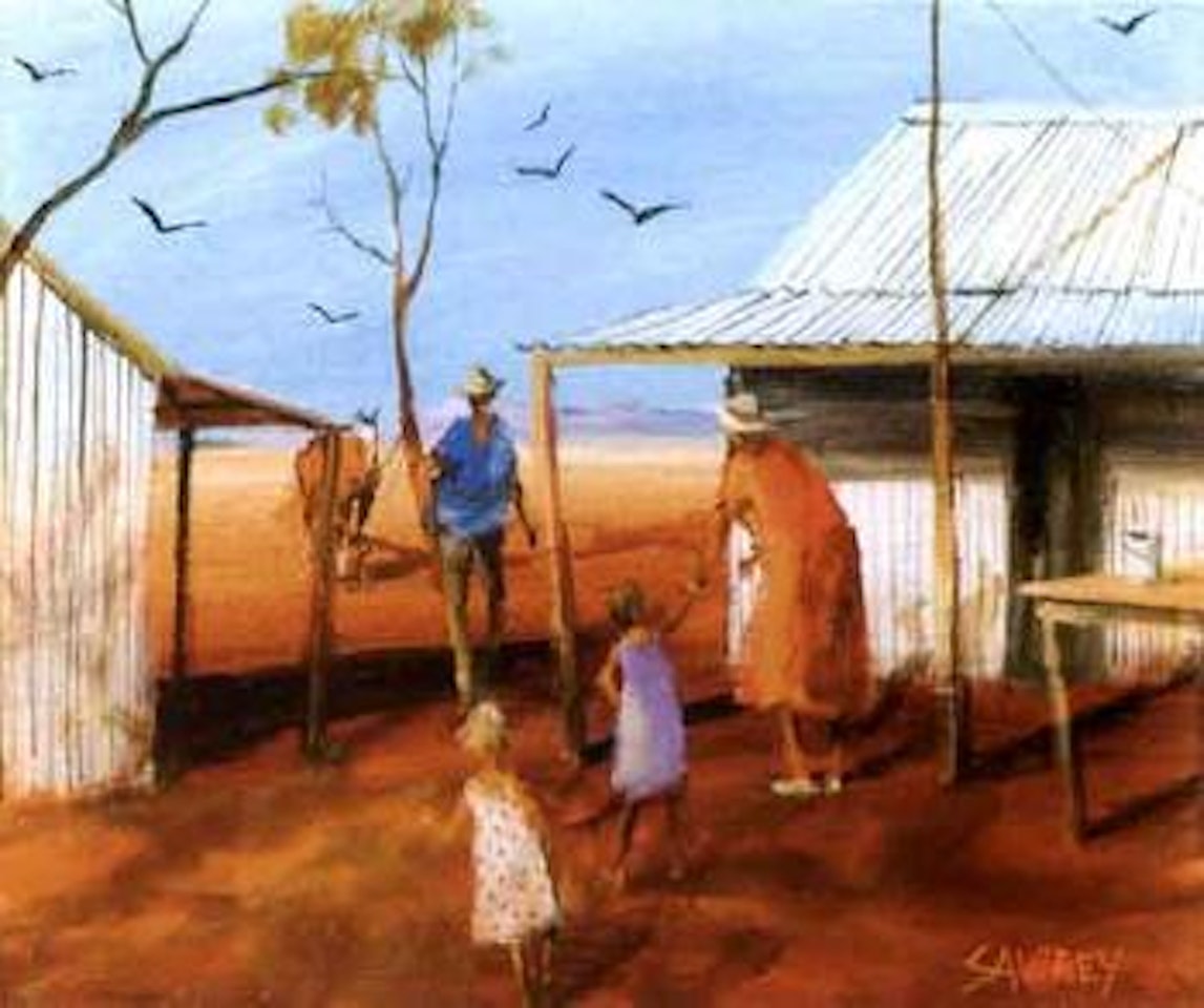 Return of the boundary rider by Hugh Sawrey