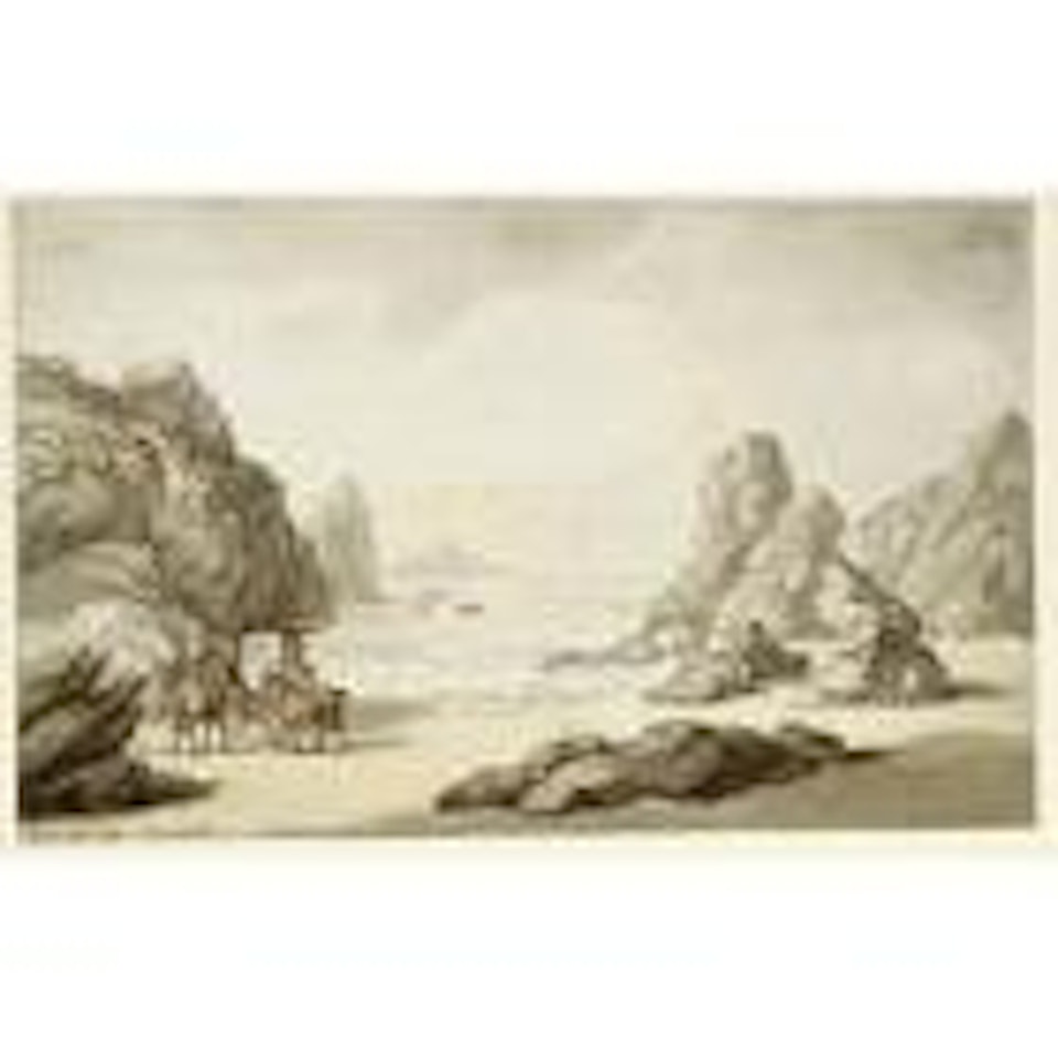 Kinsun Cove, Cornwall by Thomas Rowlandson