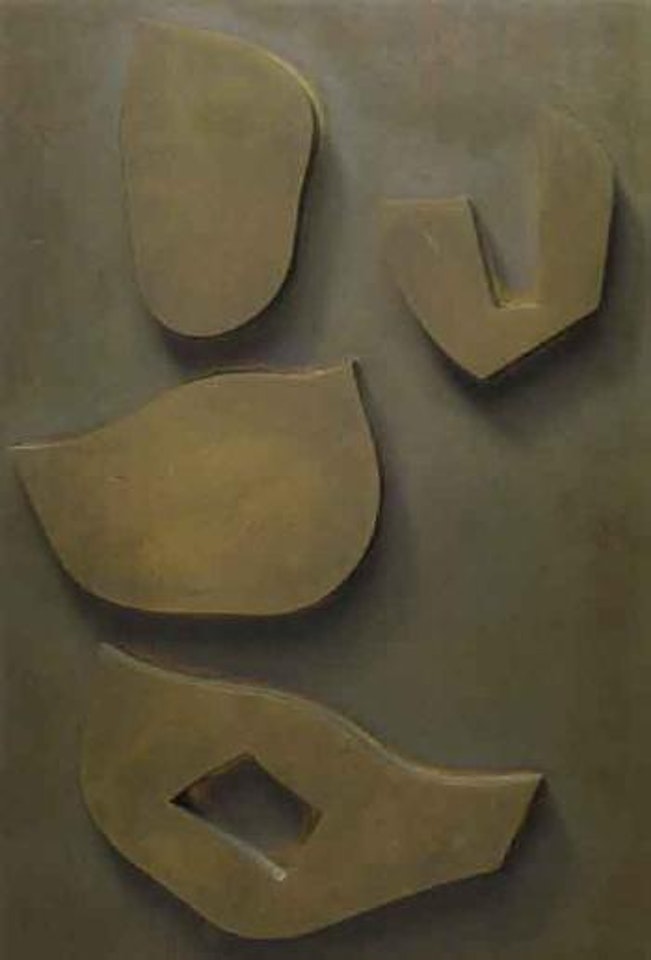 Relief architectonique vegetal by Jean Arp