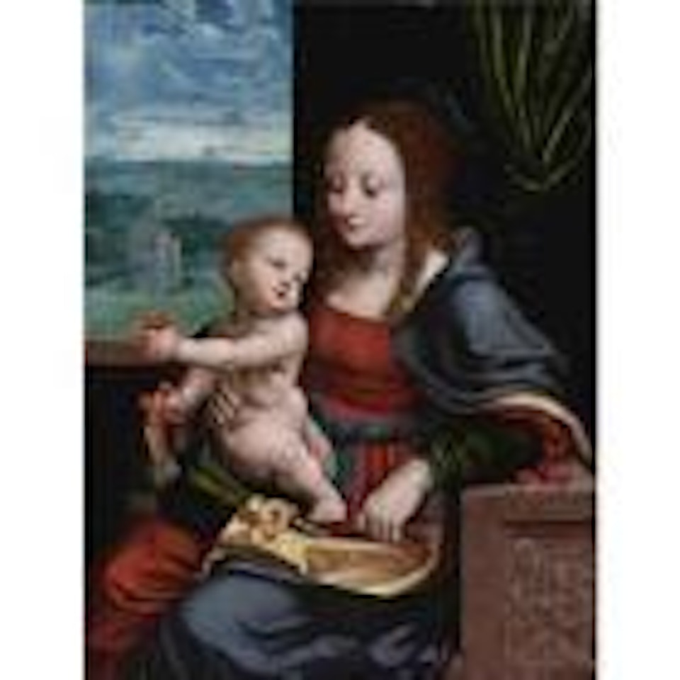 Madonna of the cherries by Joos van Cleve