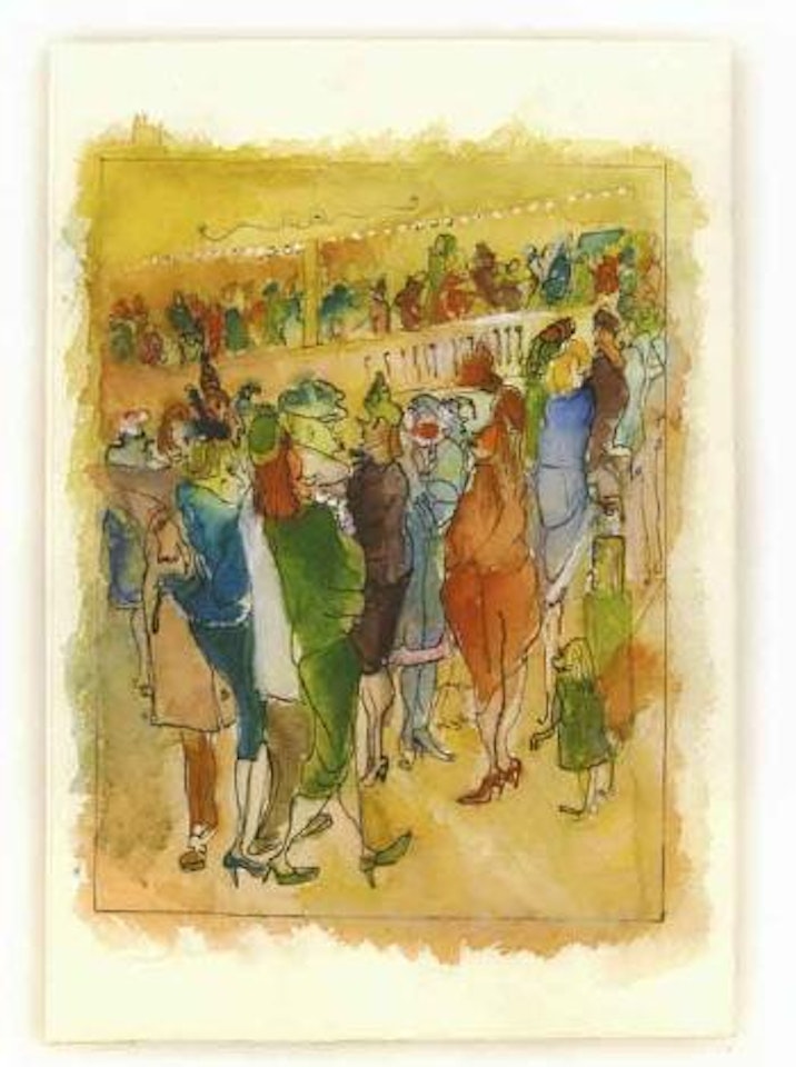 Untitled - Crowd by Andy Warhol